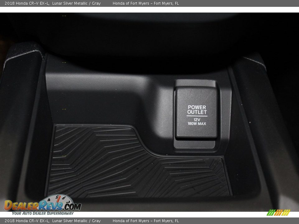 2018 Honda CR-V EX-L Lunar Silver Metallic / Gray Photo #20