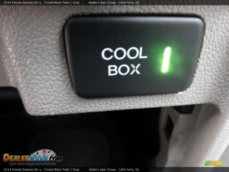 2014 Honda Odyssey EX-L Crystal Black Pearl / Gray Photo #21