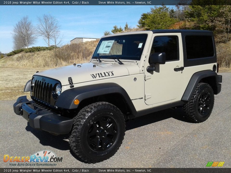 Front 3/4 View of 2018 Jeep Wrangler Willys Wheeler Edition 4x4 Photo #2