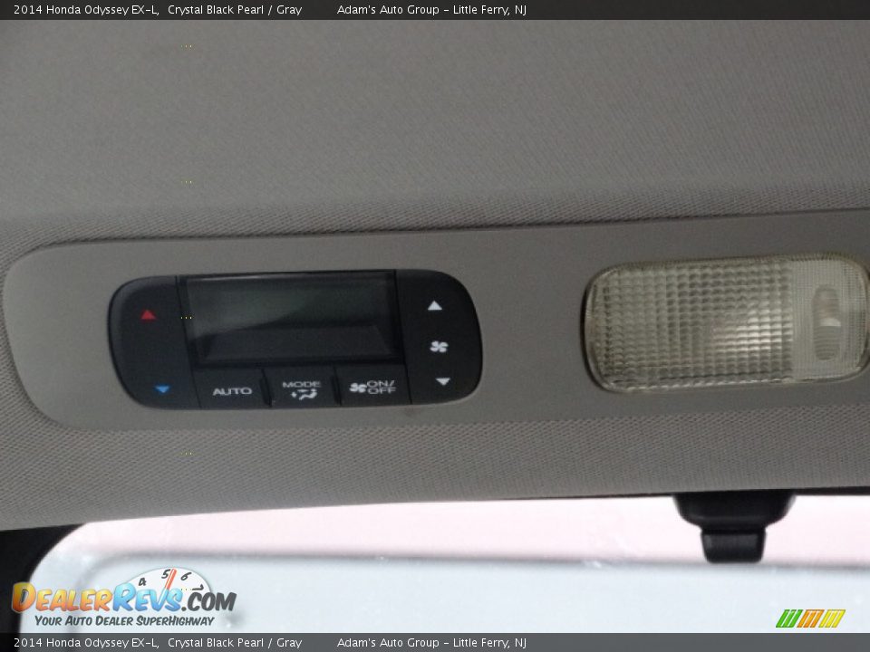 2014 Honda Odyssey EX-L Crystal Black Pearl / Gray Photo #31