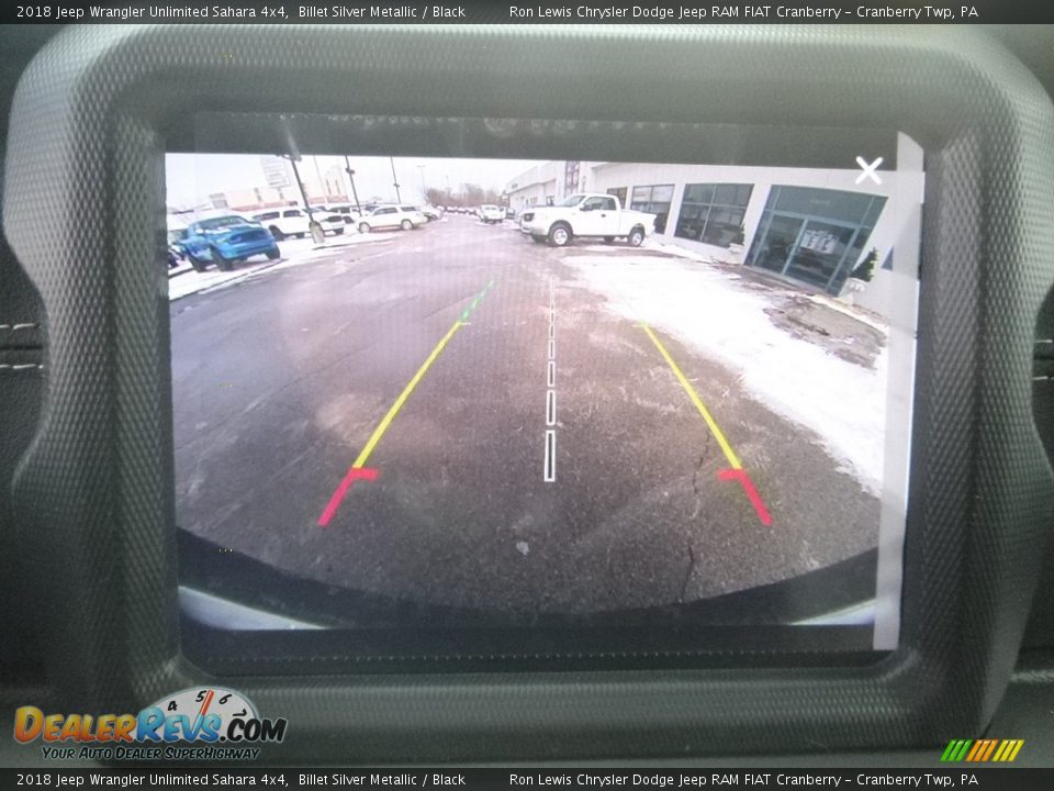 2018 Jeep Wrangler Unlimited Sahara 4x4 Billet Silver Metallic / Black Photo #17