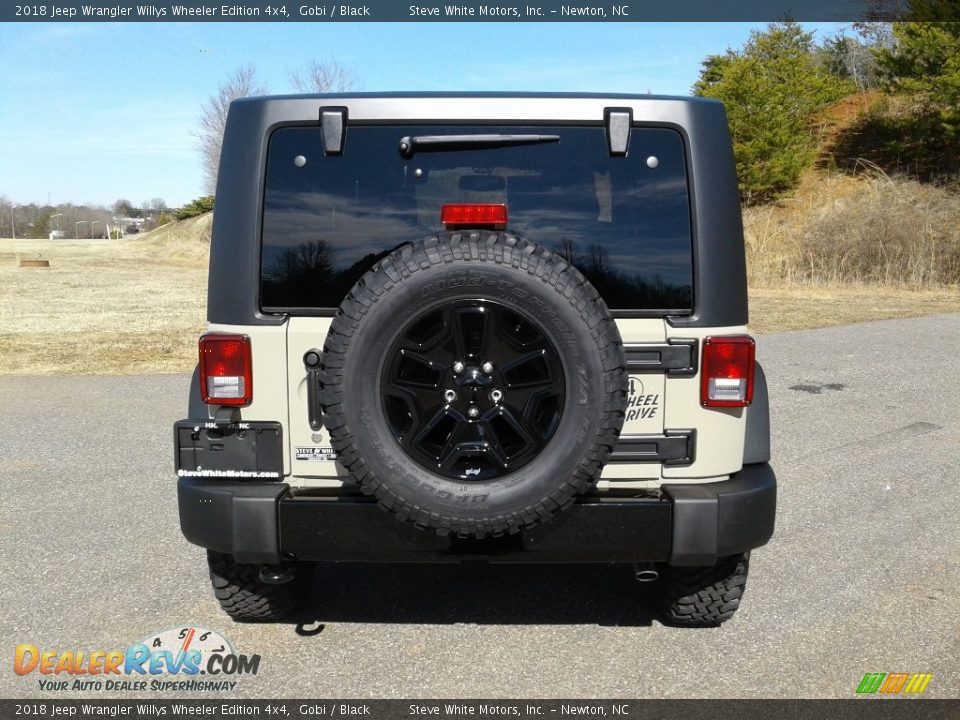 2018 Jeep Wrangler Willys Wheeler Edition 4x4 Gobi / Black Photo #7