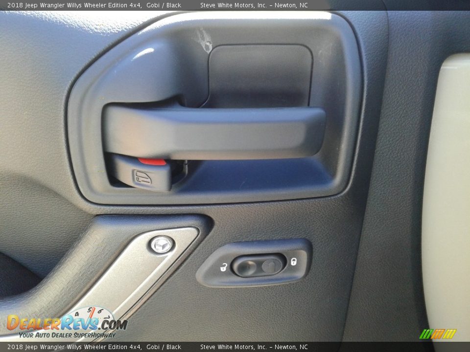 2018 Jeep Wrangler Willys Wheeler Edition 4x4 Gobi / Black Photo #9
