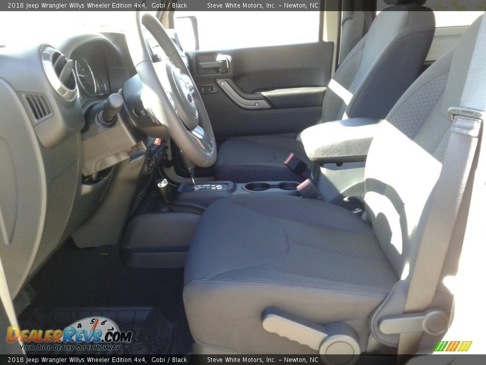 2018 Jeep Wrangler Willys Wheeler Edition 4x4 Gobi / Black Photo #10