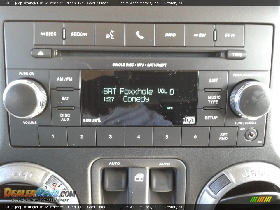 2018 Jeep Wrangler Willys Wheeler Edition 4x4 Gobi / Black Photo #19