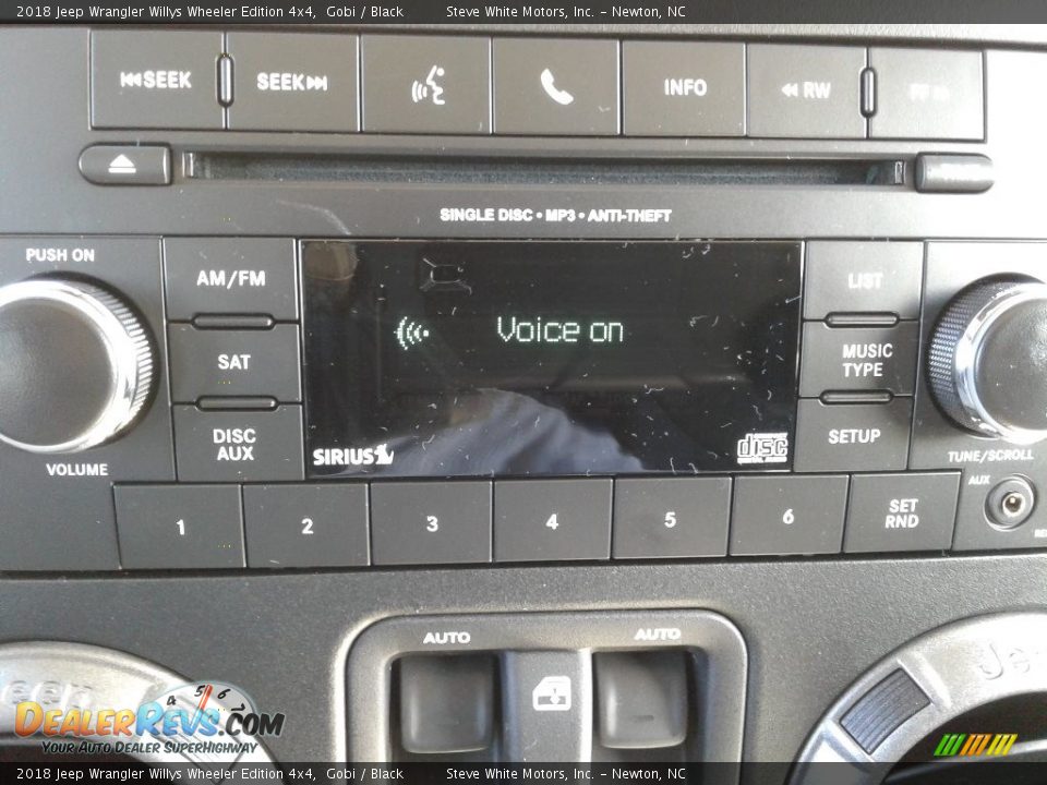 2018 Jeep Wrangler Willys Wheeler Edition 4x4 Gobi / Black Photo #20