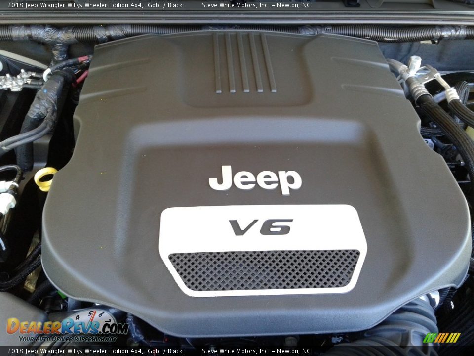 2018 Jeep Wrangler Willys Wheeler Edition 4x4 Gobi / Black Photo #24