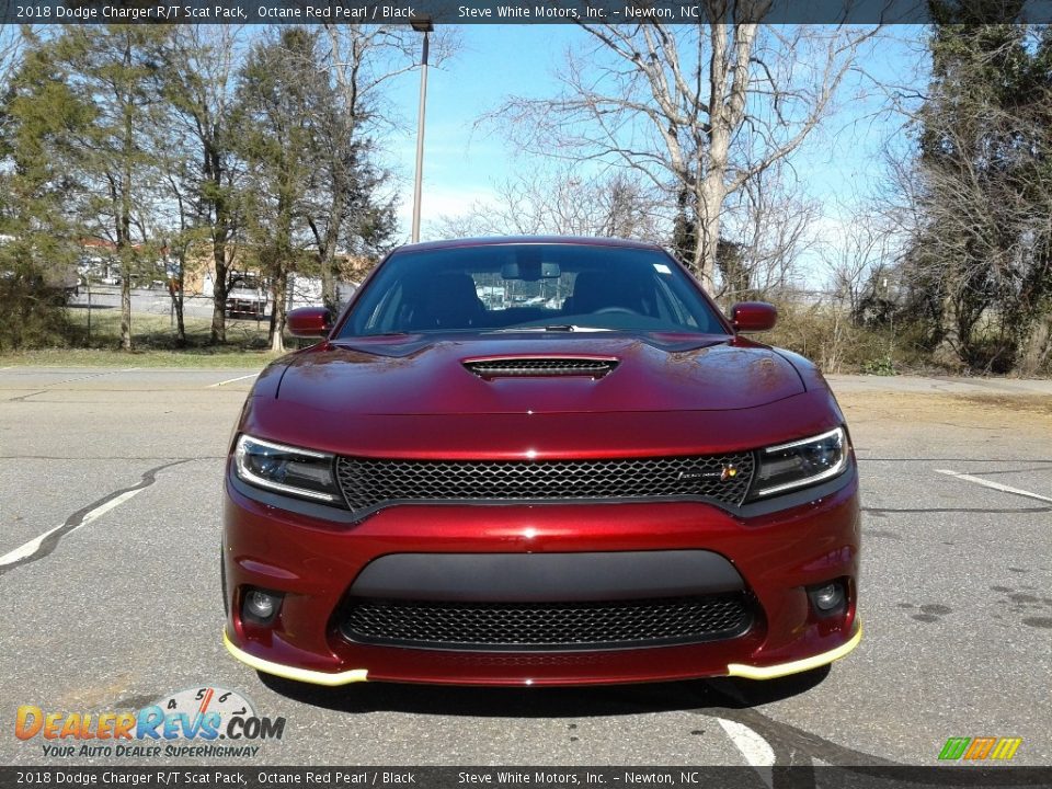 2018 Dodge Charger R/T Scat Pack Octane Red Pearl / Black Photo #3
