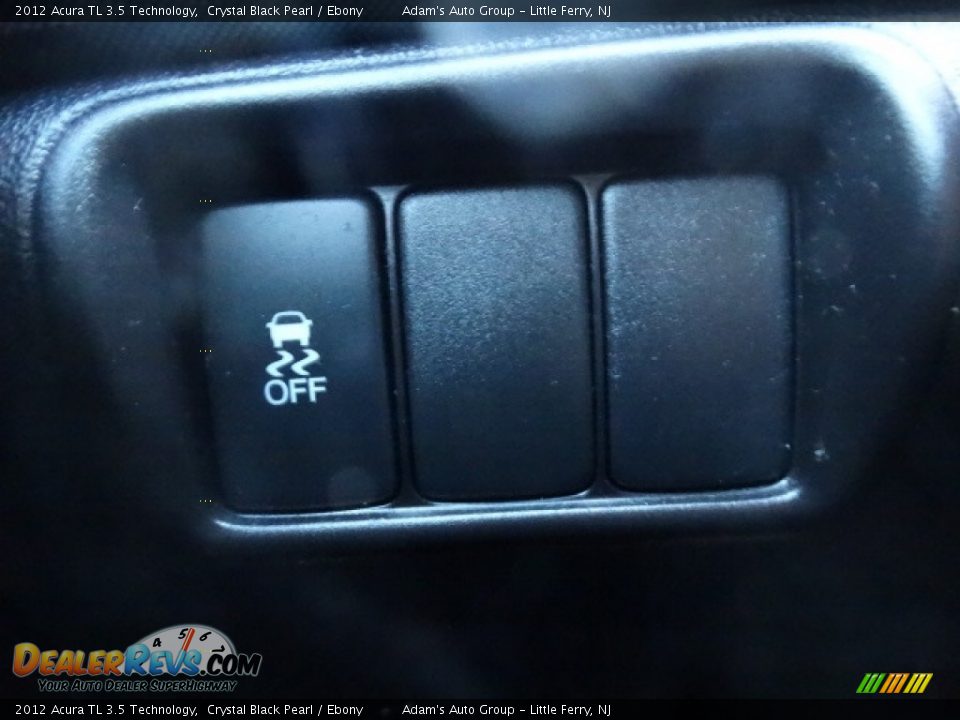 2012 Acura TL 3.5 Technology Crystal Black Pearl / Ebony Photo #19