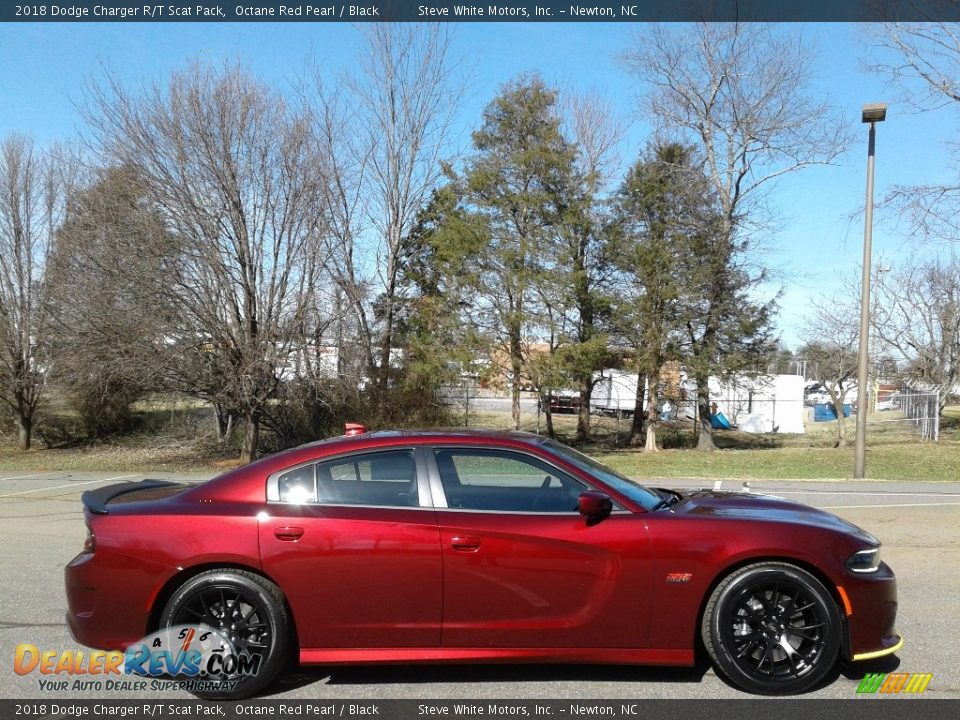 2018 Dodge Charger R/T Scat Pack Octane Red Pearl / Black Photo #5
