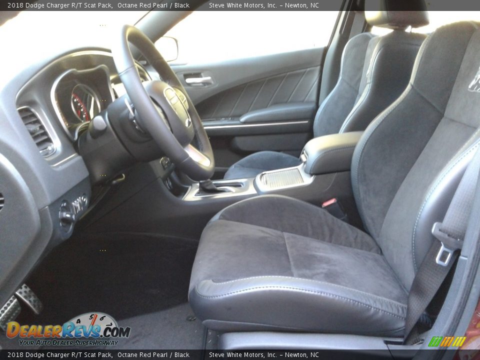 2018 Dodge Charger R/T Scat Pack Octane Red Pearl / Black Photo #10