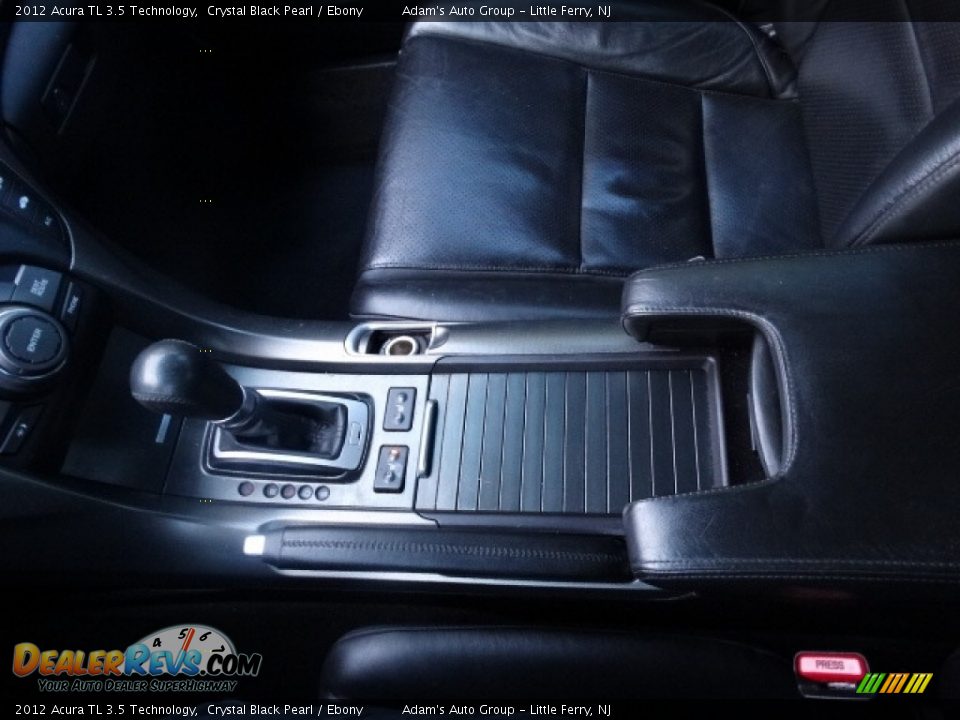 2012 Acura TL 3.5 Technology Crystal Black Pearl / Ebony Photo #32