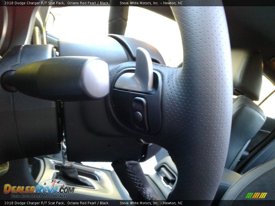 2018 Dodge Charger R/T Scat Pack Octane Red Pearl / Black Photo #15