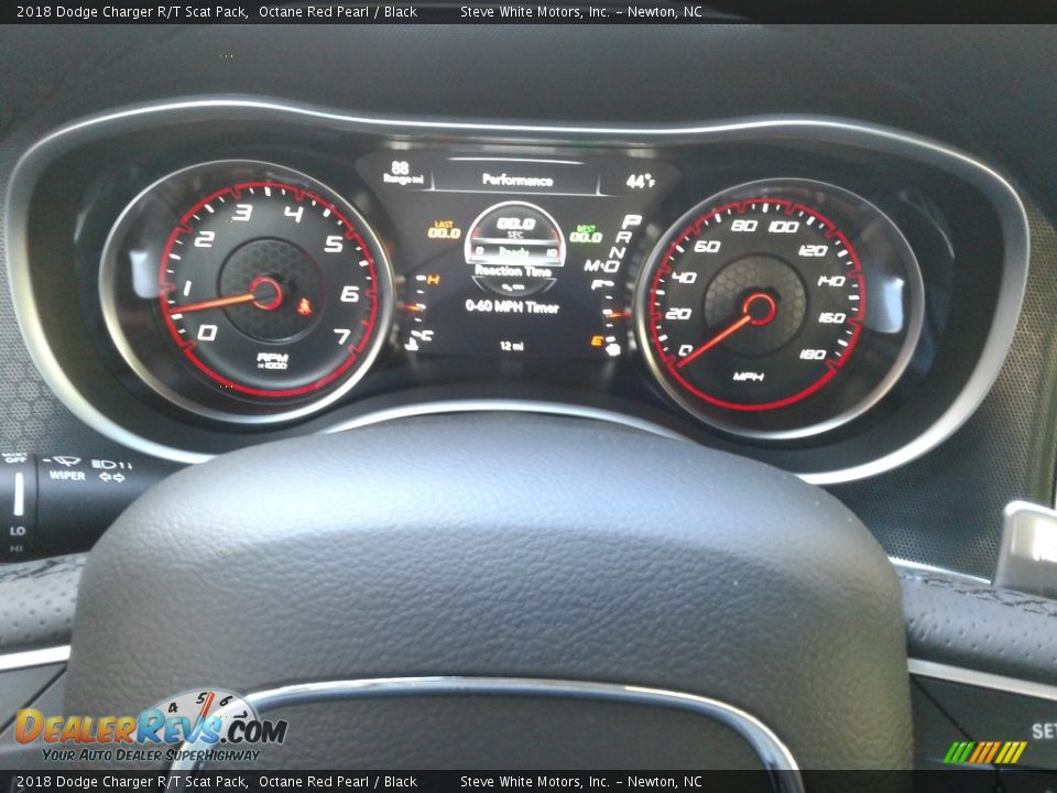 2018 Dodge Charger R/T Scat Pack Octane Red Pearl / Black Photo #18