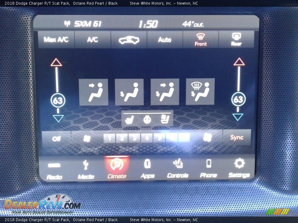 2018 Dodge Charger R/T Scat Pack Octane Red Pearl / Black Photo #22