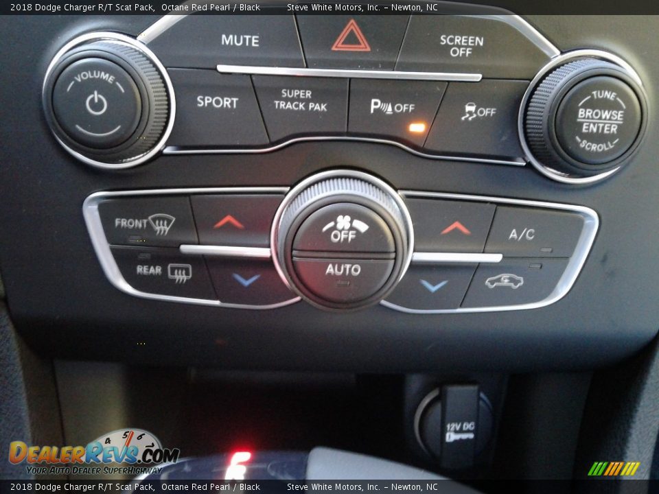 2018 Dodge Charger R/T Scat Pack Octane Red Pearl / Black Photo #28