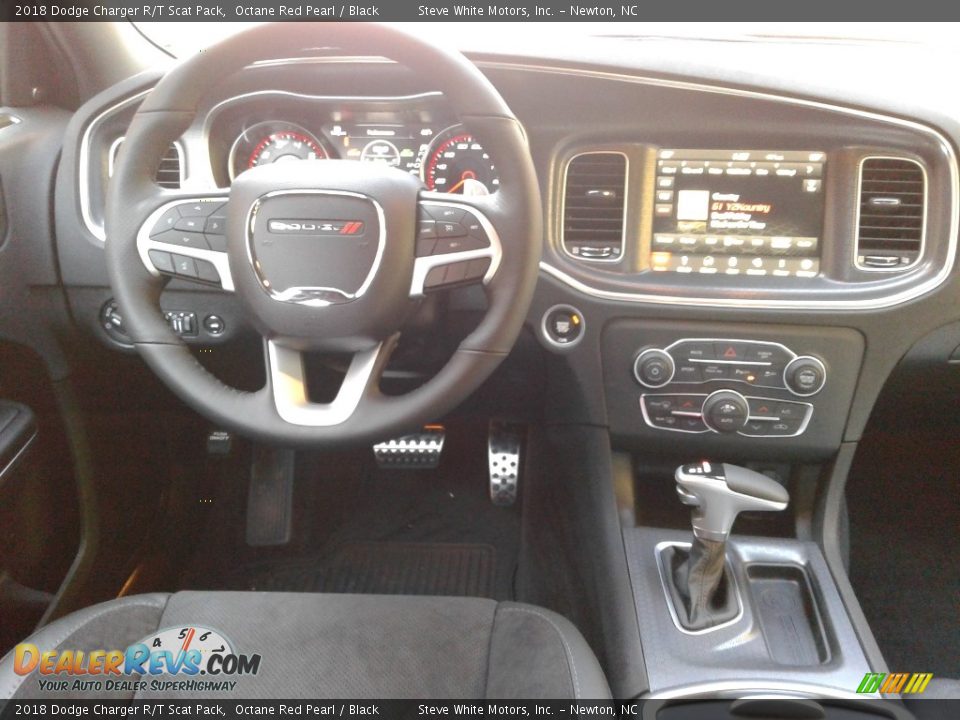 2018 Dodge Charger R/T Scat Pack Octane Red Pearl / Black Photo #31