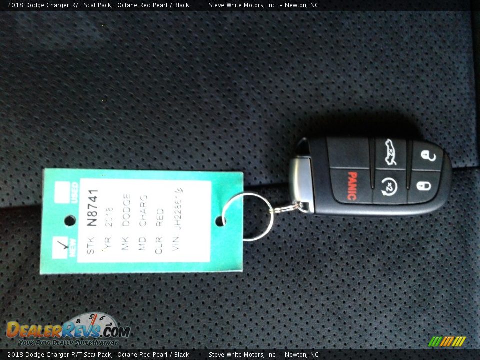 2018 Dodge Charger R/T Scat Pack Octane Red Pearl / Black Photo #32