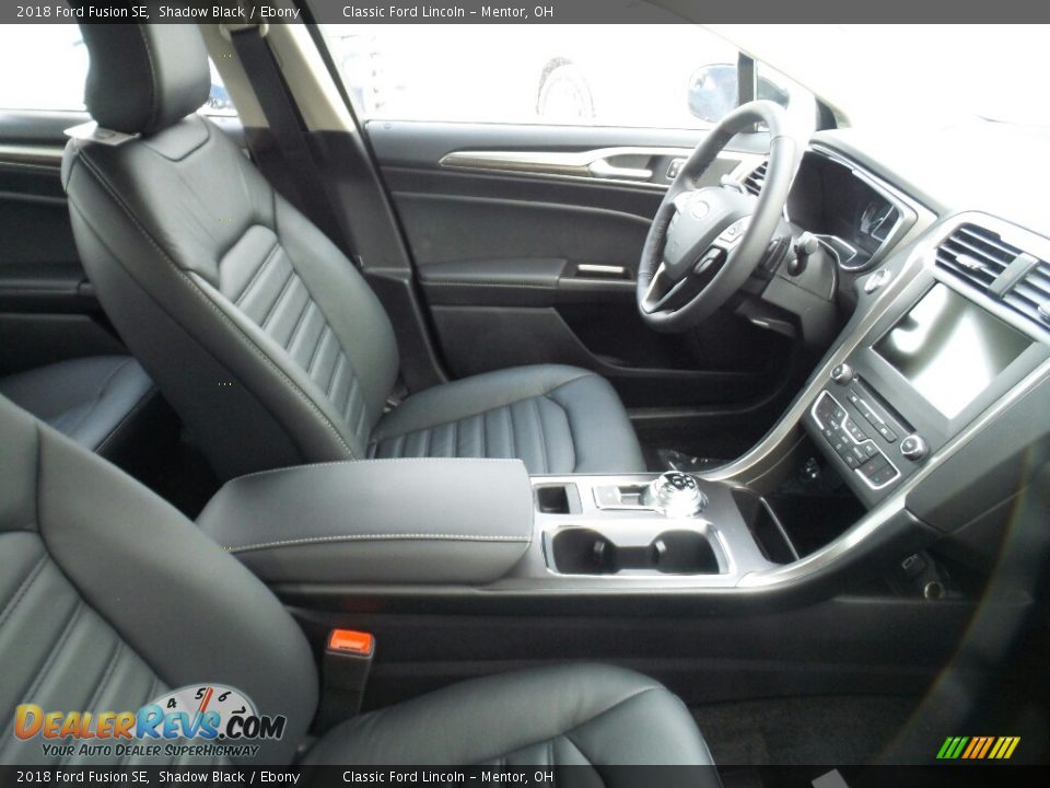 2018 Ford Fusion SE Shadow Black / Ebony Photo #4