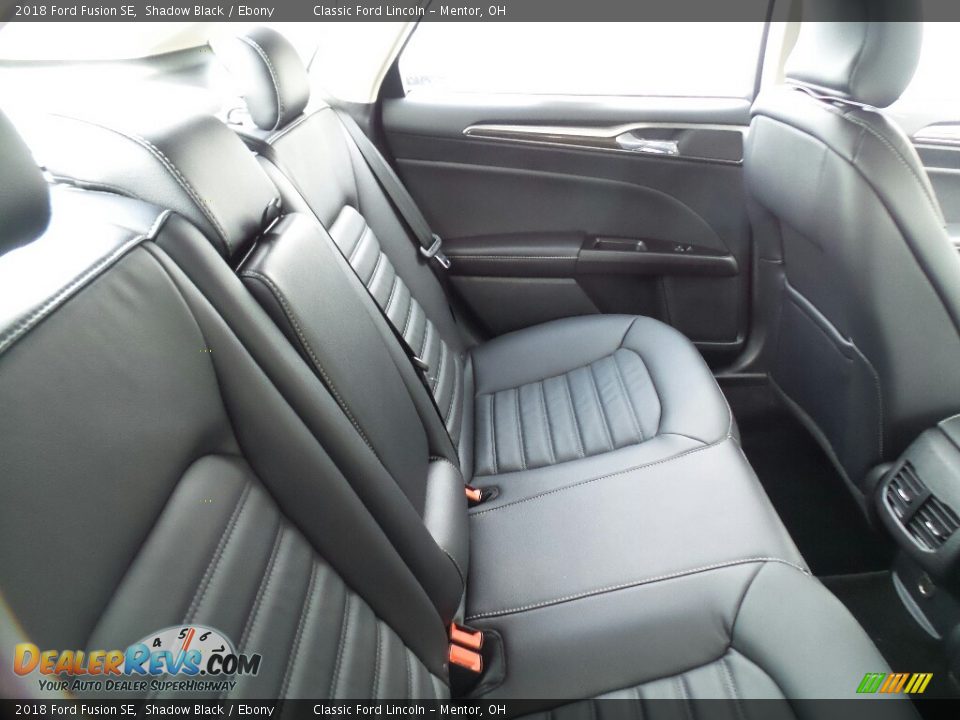 2018 Ford Fusion SE Shadow Black / Ebony Photo #5