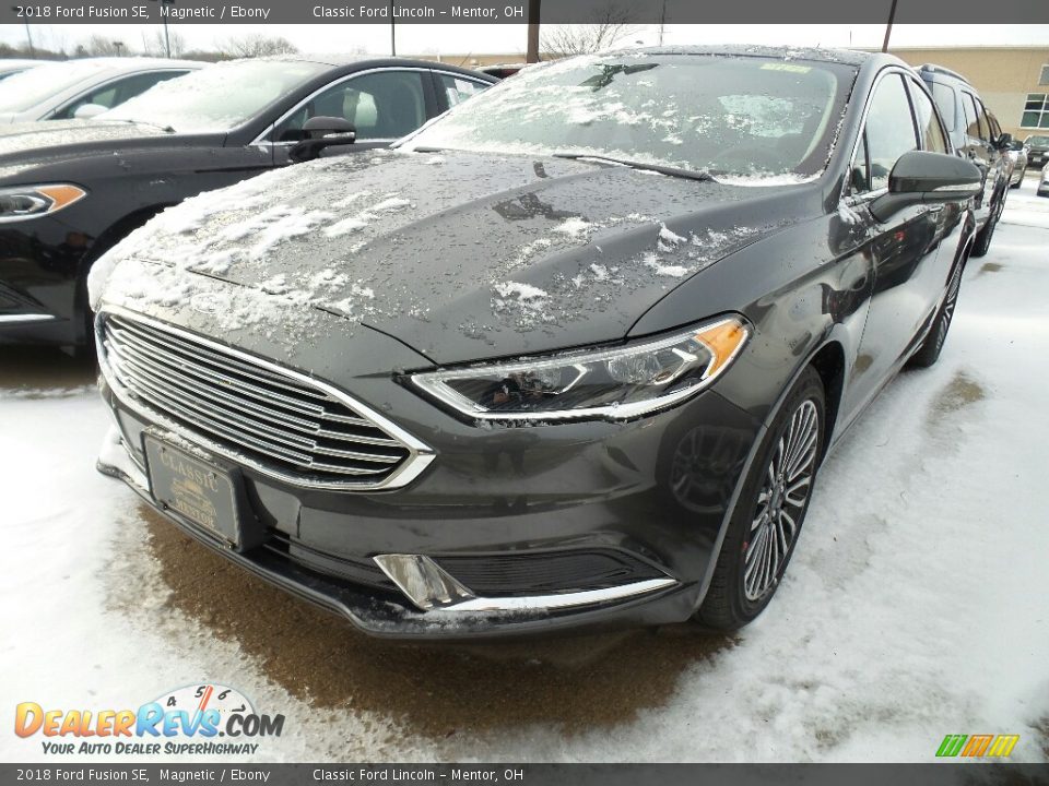 2018 Ford Fusion SE Magnetic / Ebony Photo #1