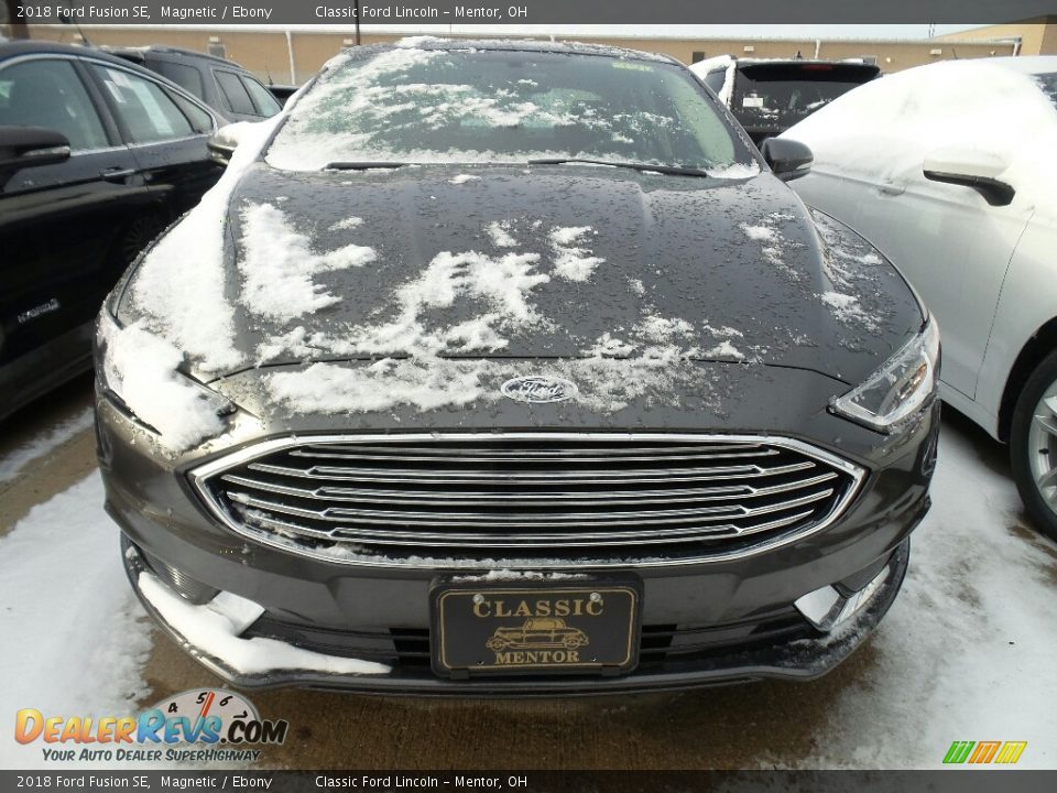 2018 Ford Fusion SE Magnetic / Ebony Photo #2