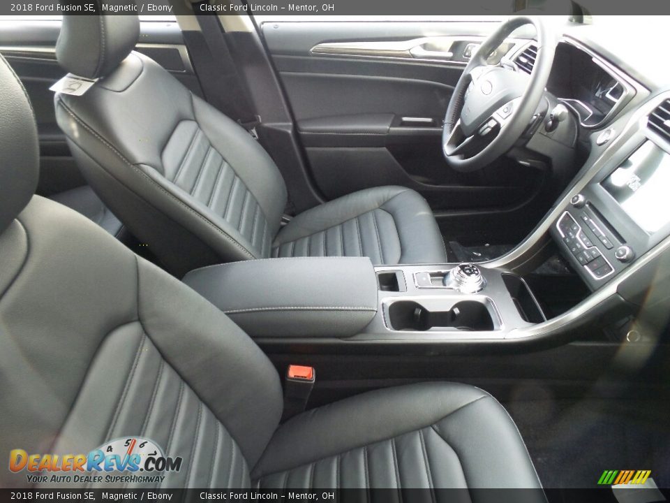 2018 Ford Fusion SE Magnetic / Ebony Photo #4