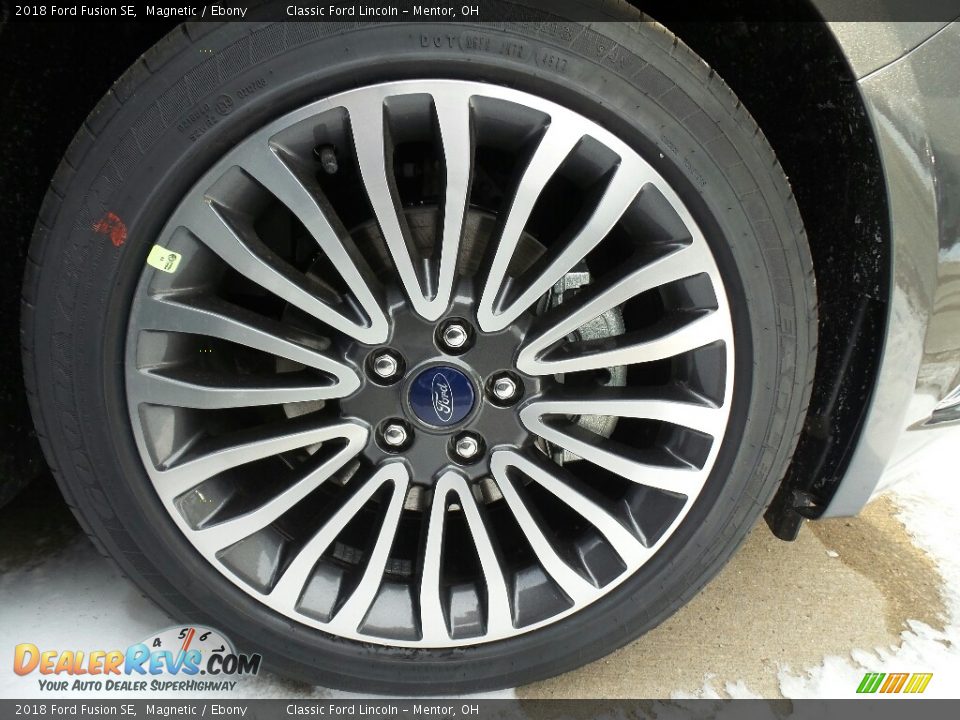 2018 Ford Fusion SE Magnetic / Ebony Photo #5