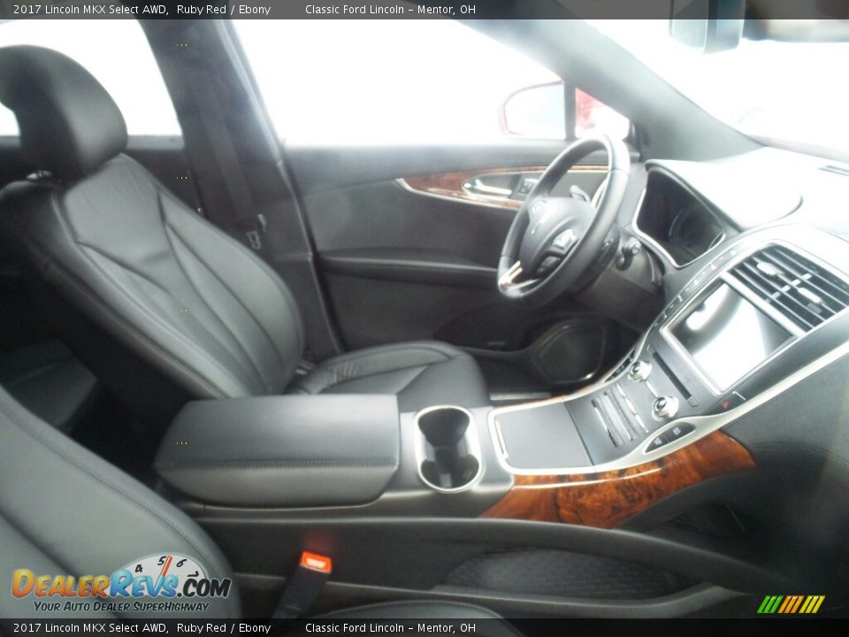 2017 Lincoln MKX Select AWD Ruby Red / Ebony Photo #4