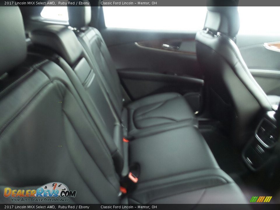 2017 Lincoln MKX Select AWD Ruby Red / Ebony Photo #5
