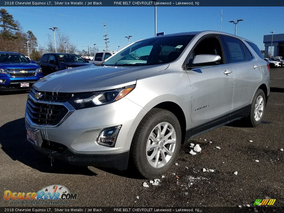 2018 Chevrolet Equinox LT Silver Ice Metallic / Jet Black Photo #2