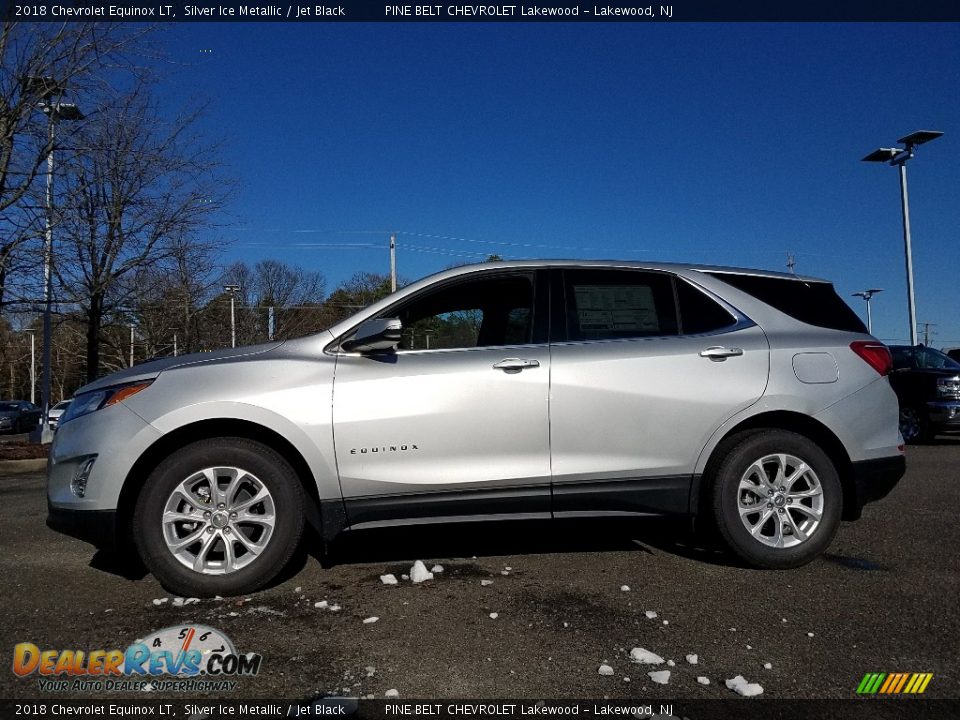 2018 Chevrolet Equinox LT Silver Ice Metallic / Jet Black Photo #3