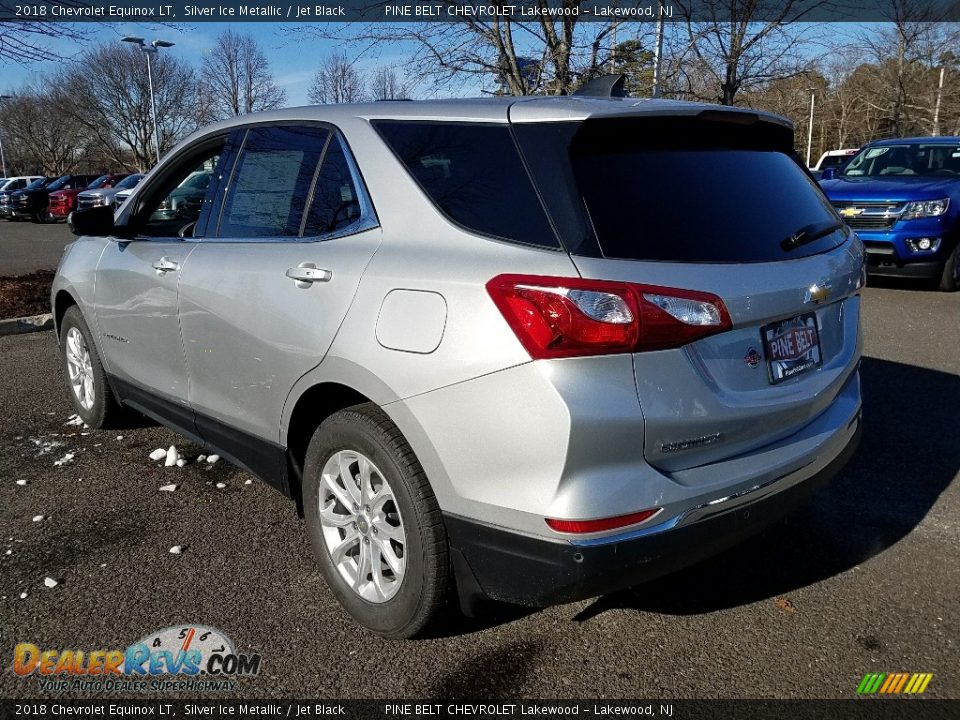 2018 Chevrolet Equinox LT Silver Ice Metallic / Jet Black Photo #4