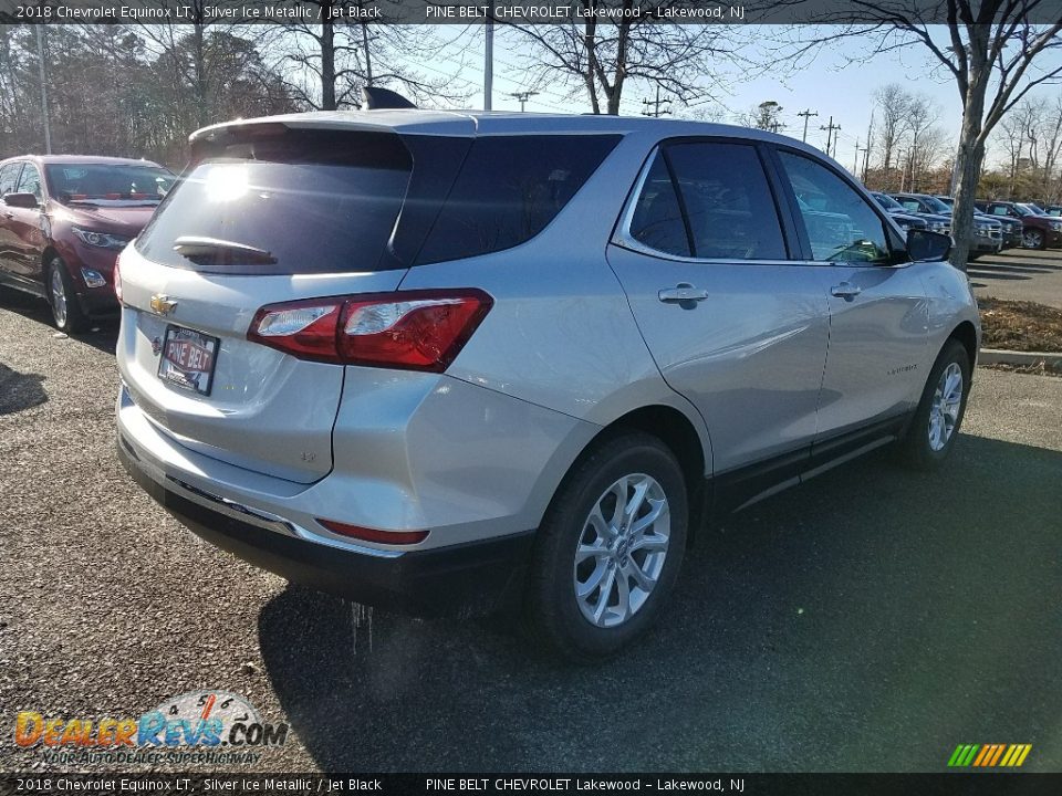 2018 Chevrolet Equinox LT Silver Ice Metallic / Jet Black Photo #5