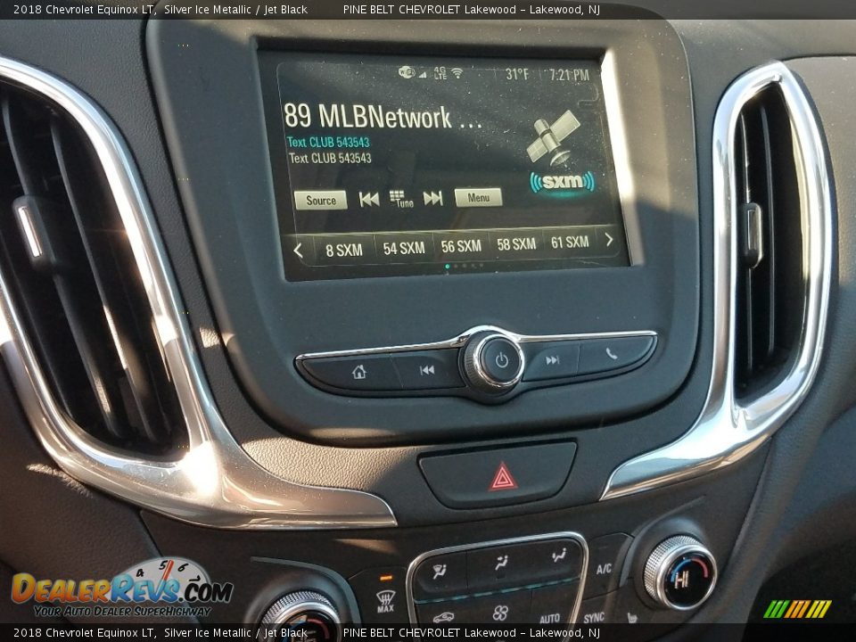 2018 Chevrolet Equinox LT Silver Ice Metallic / Jet Black Photo #9