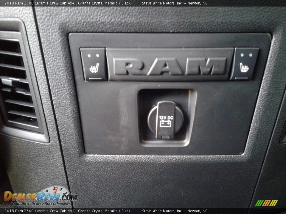 2018 Ram 2500 Laramie Crew Cab 4x4 Granite Crystal Metallic / Black Photo #28