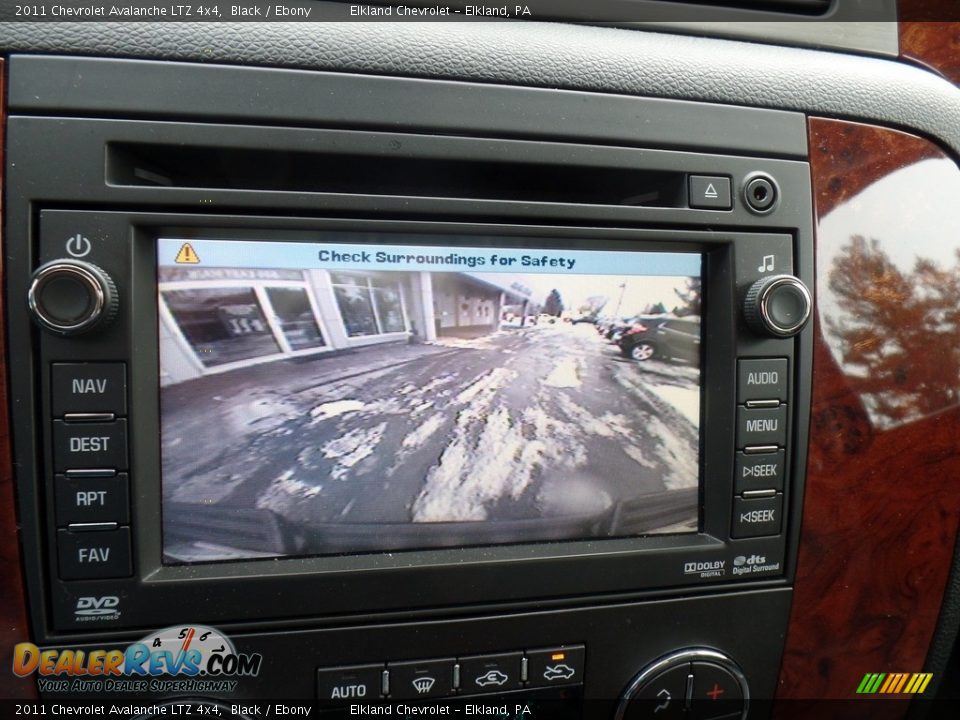 2011 Chevrolet Avalanche LTZ 4x4 Black / Ebony Photo #29