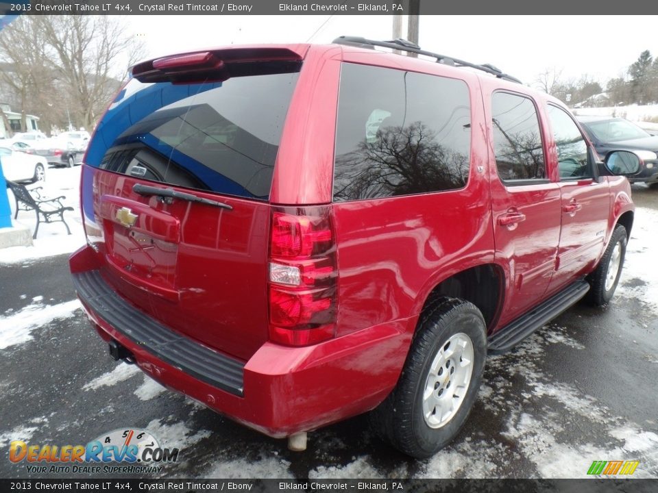 2013 Chevrolet Tahoe LT 4x4 Crystal Red Tintcoat / Ebony Photo #7