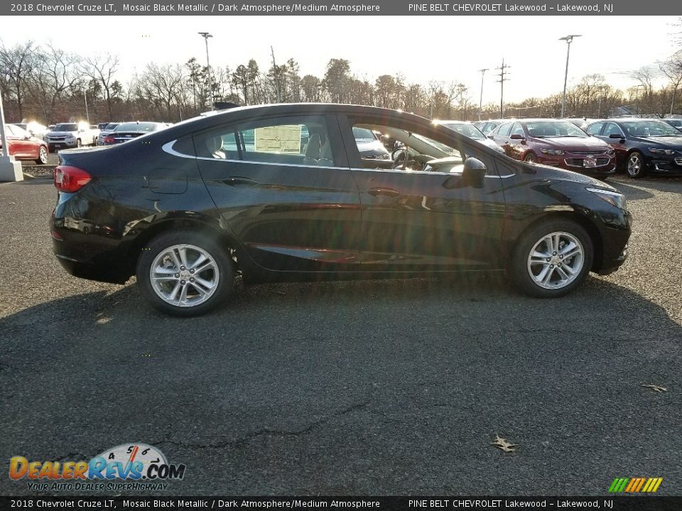2018 Chevrolet Cruze LT Mosaic Black Metallic / Dark Atmosphere/Medium Atmosphere Photo #6