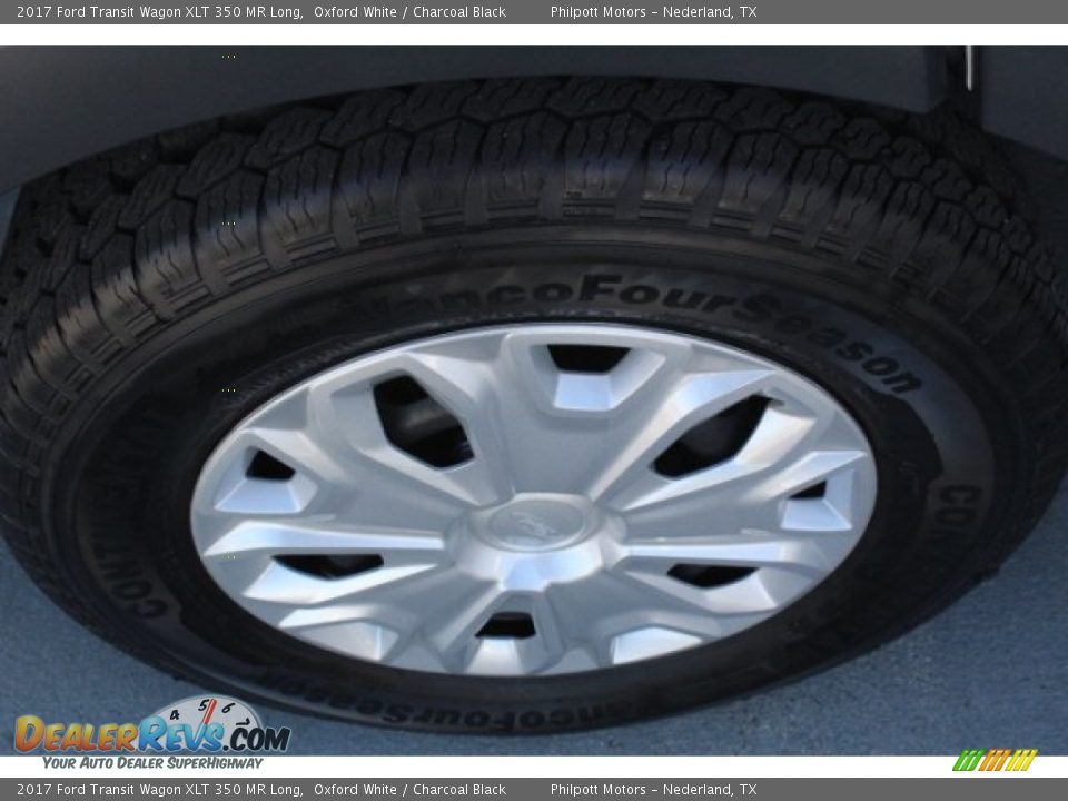 2017 Ford Transit Wagon XLT 350 MR Long Oxford White / Charcoal Black Photo #5
