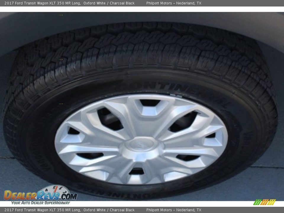 2017 Ford Transit Wagon XLT 350 MR Long Oxford White / Charcoal Black Photo #6