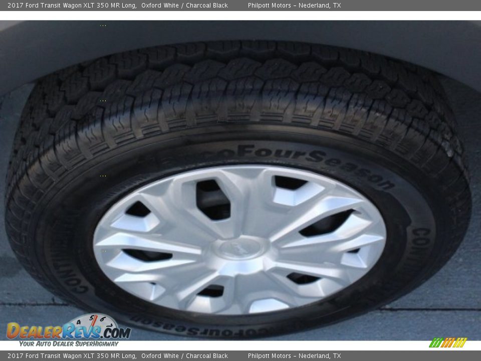 2017 Ford Transit Wagon XLT 350 MR Long Oxford White / Charcoal Black Photo #11