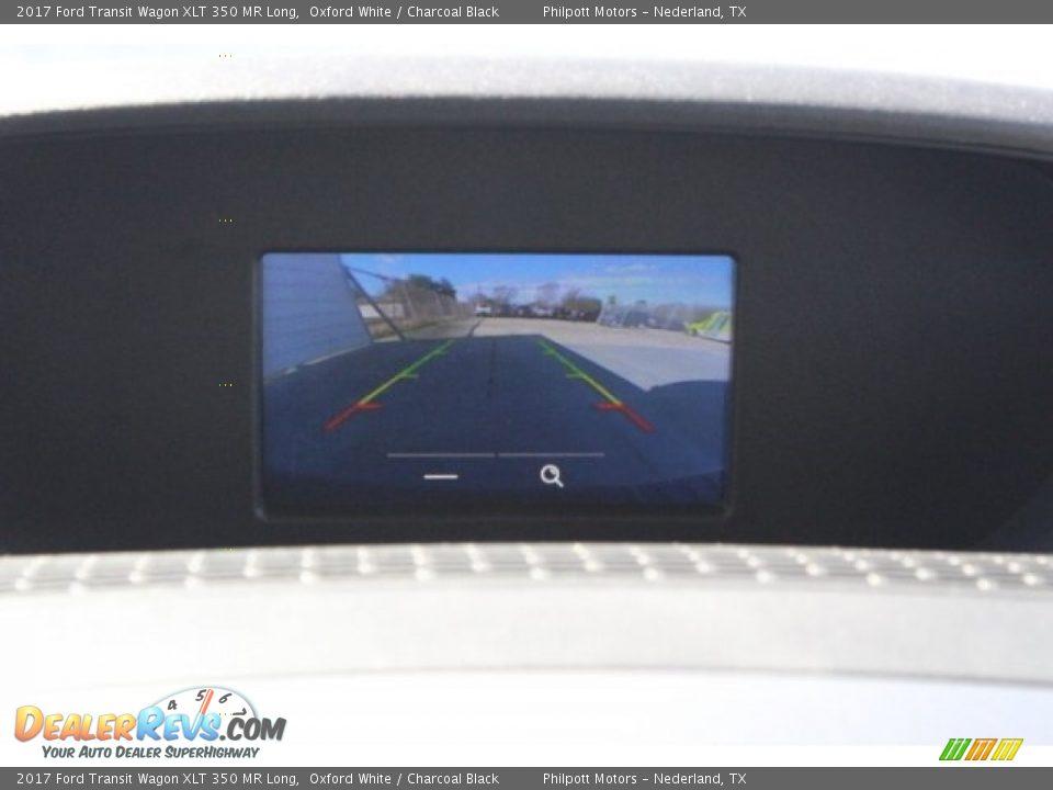 2017 Ford Transit Wagon XLT 350 MR Long Oxford White / Charcoal Black Photo #17