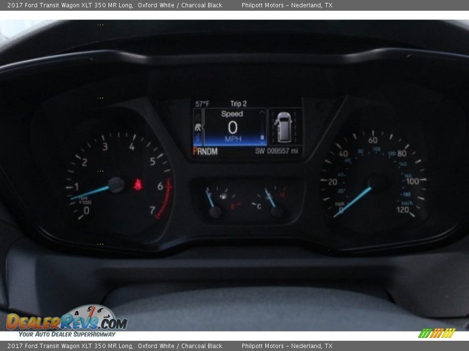 2017 Ford Transit Wagon XLT 350 MR Long Oxford White / Charcoal Black Photo #21