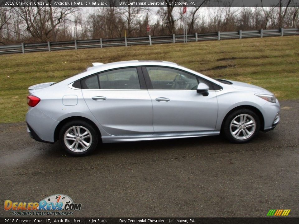 2018 Chevrolet Cruze LT Arctic Blue Metallic / Jet Black Photo #2
