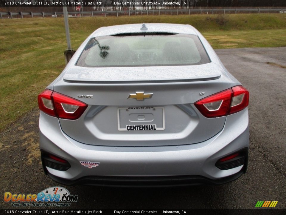 2018 Chevrolet Cruze LT Arctic Blue Metallic / Jet Black Photo #3