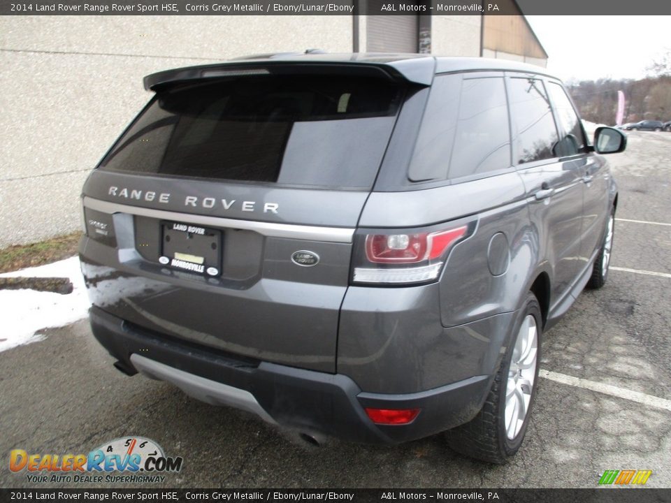 2014 Land Rover Range Rover Sport HSE Corris Grey Metallic / Ebony/Lunar/Ebony Photo #3