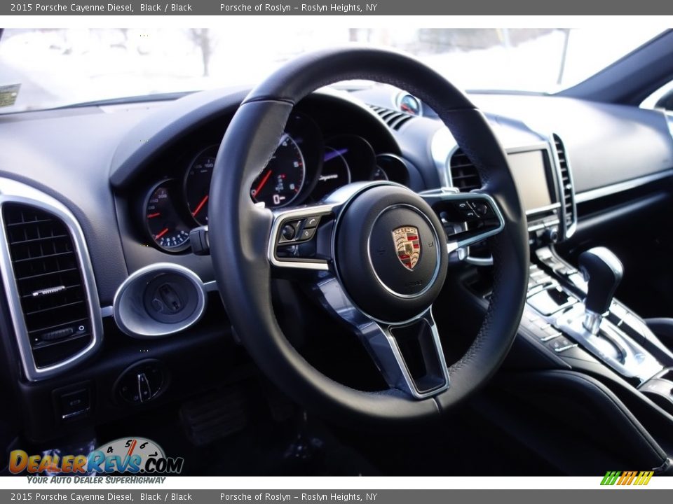 2015 Porsche Cayenne Diesel Steering Wheel Photo #20