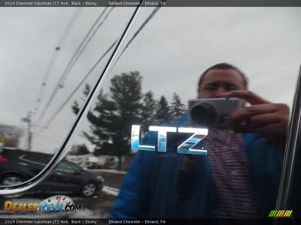 2014 Chevrolet Suburban LTZ 4x4 Black / Ebony Photo #11