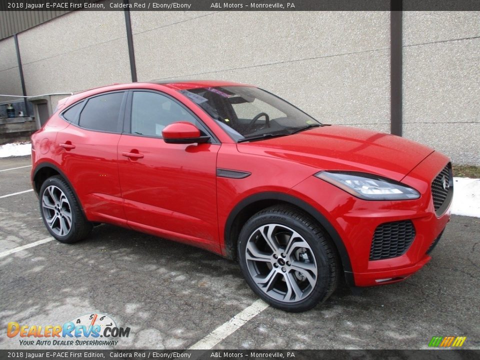 Front 3/4 View of 2018 Jaguar E-PACE First Edition Photo #1